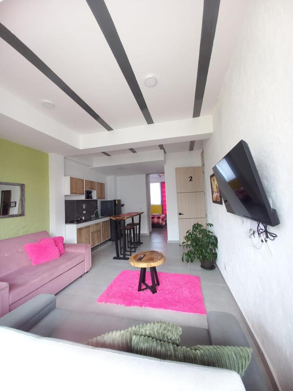 Apartaestudios Las Astromelias Salento Exteriör bild